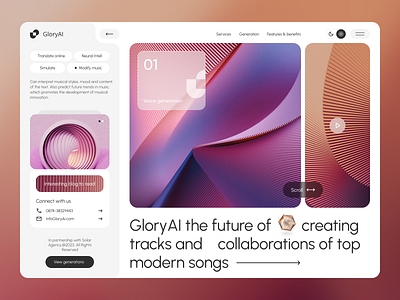 AI Landing Page Kit for Designers 3d ai ai figma ai for design ai for designers beautiful landing page case study clean colorful figma inspo landing nice pink project ui ux ux design warm web design