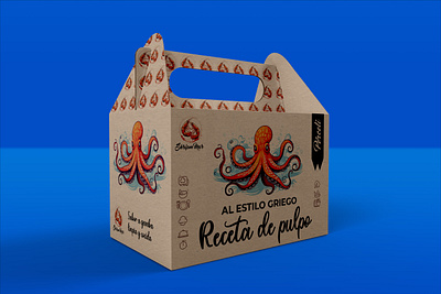 Food Box Packaging design graphic design illustrator packaging design product design