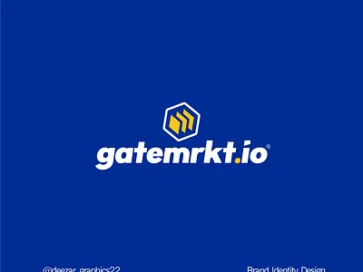 Brand identity design for Gatemrkt.io: a digital marketing firm branding graphic design logo