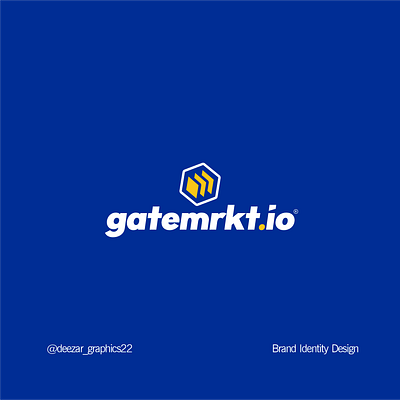 Brand identity design for Gatemrkt.io: a digital marketing firm branding graphic design logo