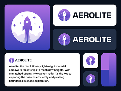 Aerolite Logo Design spacetravelicon