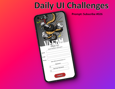 Daily UI Challenges 026 dailyui figma ui ux