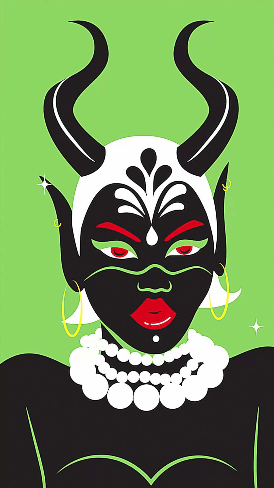 Halloween Lady By ZAVYWORLD On Dribbble halloween-lady-by-zavyworld-on-dribbble