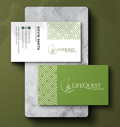 Counsulting Firm Business Card Design branding brandslick design graphic design logo ui vector