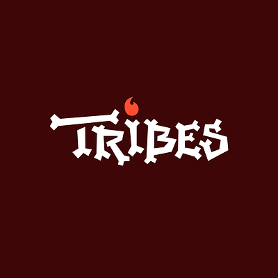 Tribes branding crislabno design logo logotype type typography