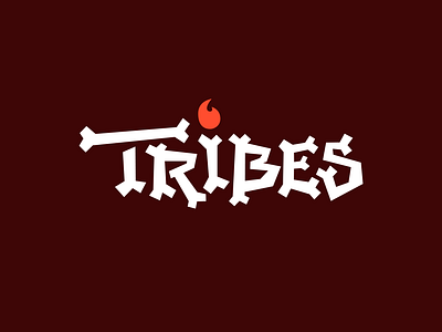 Tribes branding crislabno design logo logotype type typography