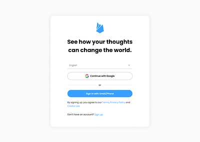 Sign in/ Sign up account blue cannect forgot password google google sign in modals name password pop ups privacy policy product design sign in sign up social social sign in twitter ui ux visual design
