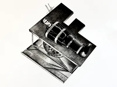 F from Frankenstein art artist artwork design graphic design halloween illustrated capital letter illustration inktober