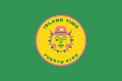 Puerto Rico Badge designs badge badge design icon illustration island latin america patch patch design patches puerto rican puerto rico spanish sticker sun logo tropical