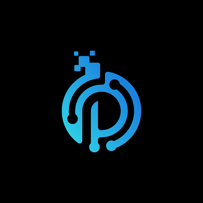 Technology Logo branding graphic design logo
