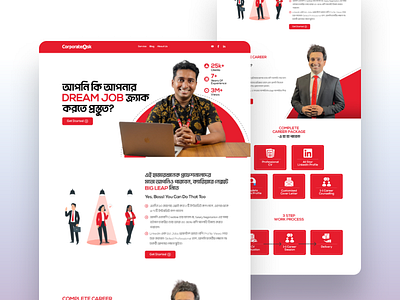 Corporate Ask Website Ui Design corporate ask product ui user interface ux website