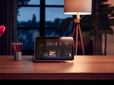 Smart Home Controller UI inter product design smart home ui