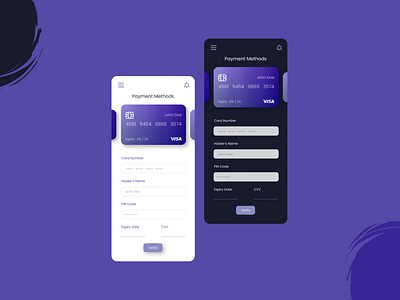 #Daily UI 002 Credit Card Checkout 3d branding credit payement dark dark theme design figma graphic design light light theme logo mockup payment pro credit card ui uiux