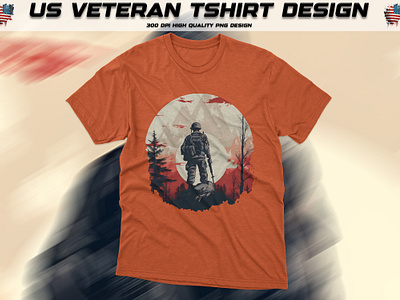 US Veteran T-shirt Design 21st november 3d 4th july ai art ai character ai design animation branding design frame graphic design illustration logo motion graphics tshirt design ui us army us veteran usa veterans day