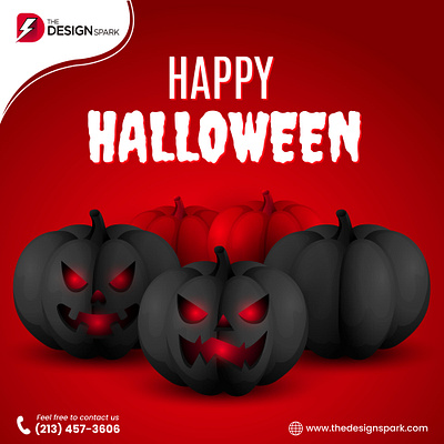 Happy Halloween apparel branding design energy graphic design halloween happy illustration logo merch motion graphics spark ui vector