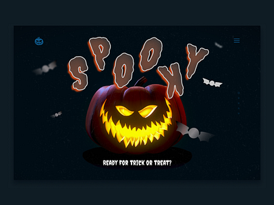 Spooky Halloween LP 3d clean design flat graphic design illustration minimal ui vector