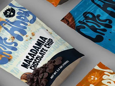 Chips Ahoy Rebrand #3 branding chips ahoy cookie packaging design food design foodmarketing graphic design illustration logo logo design typography