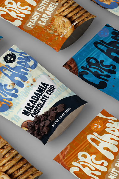 Chips Ahoy Rebrand #3 branding chips ahoy cookie packaging design food design foodmarketing graphic design illustration logo logo design typography