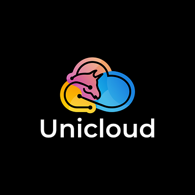 Unicloud branding graphic design logo