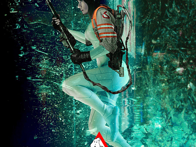 Ghost In The Shell Busters! afterlife anime fantasy fictitious films films ghost in the shell ghostbusters ghosts nuclear photo manipulation scarlett johansson sci fi science fiction