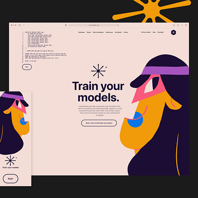 Train your models ❄️ Snowflake UI redesign & rebranding mobile