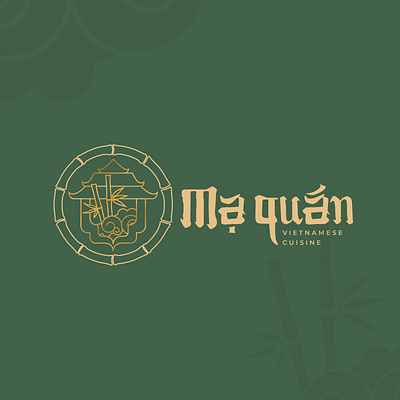 MẠ QUÁN RESTAURANT | LOGO DESIGN & BRAND IDENTITY animation branding design graphic design illustration logo restaurant typo vector