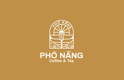 PHỐ NẮNG COFFEE | LOGO DESIGN & BRAND IDENTITY branding coffee design graphic design illustration logo logotypes tea typography ui vector