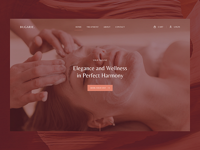 Bugarie - Spa & Beauty Website design