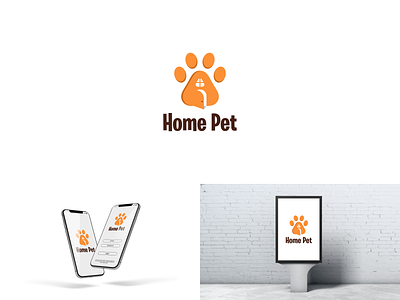 Home Pet Logo branding design graphic design icon illustration logo logo design logotype vector