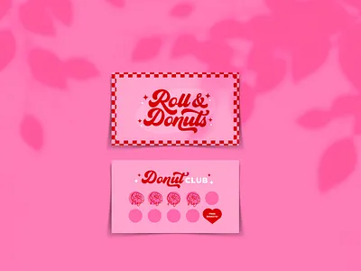 Roll & Donuts Branding | Design By Ayelet art artwork branding design digital art digital illustration graphic design illustration logo ui