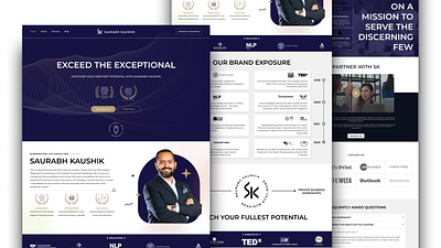 Personal Branding Website Redesign design figma figma designer landing page design landingpage personal brand website ui ui desig ui design uiux design ux website concept website design