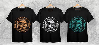 Fishing T-shirt Design / Vintage T-shirt creative t shirt design custom t shirt design fishing fishing t shirt fishing t shirt design graphic t shirt retro t shirt design t shirt logo design vintage t shirt design