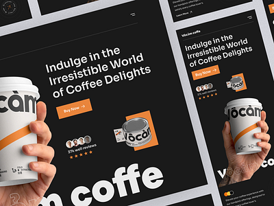 Coffee Shop Website Design coffe cup coffecup coffee shop coffee shop website ecommerce design ecommerce website interface landing page minimal ui ui design ui ux visual design web design web layout web ui website wily wily agency