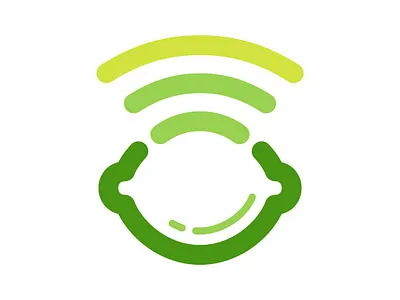 Lime Signal Logo branding design digital fruit graphic design internet lemon lemonade lime logo logoconcept logodesign logoforsale logoidea logoinspiration logoinspire modern signal technology wifi