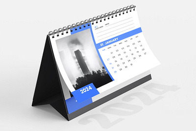 Calendar design template 2024 2024 calendar business calendar corporate design desk calendar graphic design template