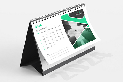 Calendar design template 2024 2024 calendar business calendar corporate design desk calendar modern office template