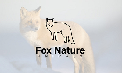 FOx line logo if you need any kind logo feel free to contact me. 3d animation graphic design logo motion graphics ui