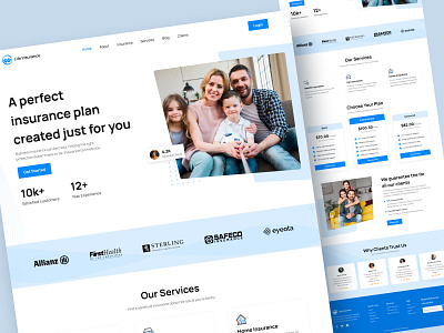 Insurance Website Design