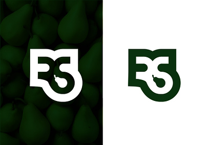 Pears Food Trading Logo branding design food fruit graphic design icon identity illustration logo monogram pears rs symbol type typelogo vector