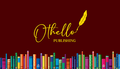 Brand Indentity- Othello Publishing banner books brand identity branding catalogue colour palette flyer font graphic design illustrator logo social media post visiting card