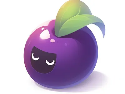 cute eggplant dall e