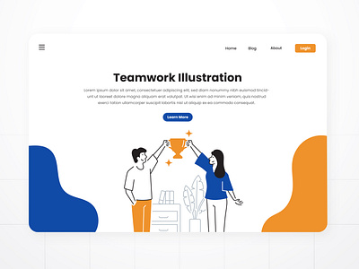 Teamwork Illustration! celebrate illustration celebrating flat design flat illustration goals goals illustration graphic design graphics assets illustration illustration design interface teamwork teamwork illustration ui user interface work illustration