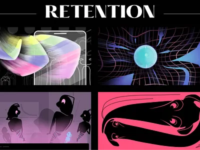 Retention illustrations analytics business customer data editorial goal graphic design illustration management product management retention