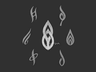 Indi - Logo Sketch alphabet brand branding d fire flame font i icon logo logotype sketch symbol type