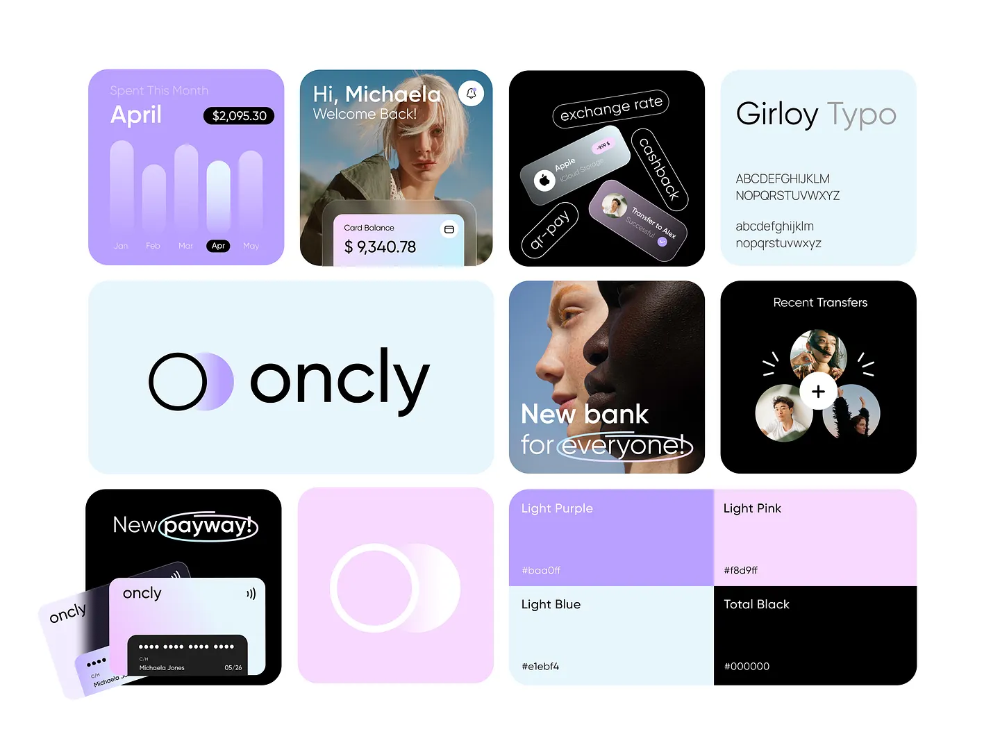 Modern Payment History Page Design for Oncly