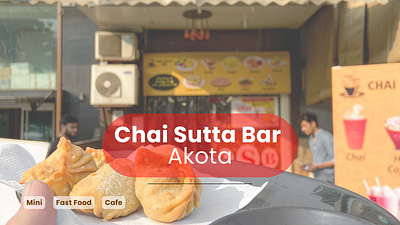 Cafe Social Media Management Portfolio (Chai Sutta Bar) animation branding graphic design social media graphics