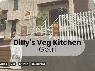 Restaurant SMM Portfolio (Dilly's Veg Kitchen) animation branding graphic design