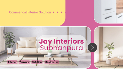 Interior SMM Design & Management (Jay Interiors) 3d branding graphic design
