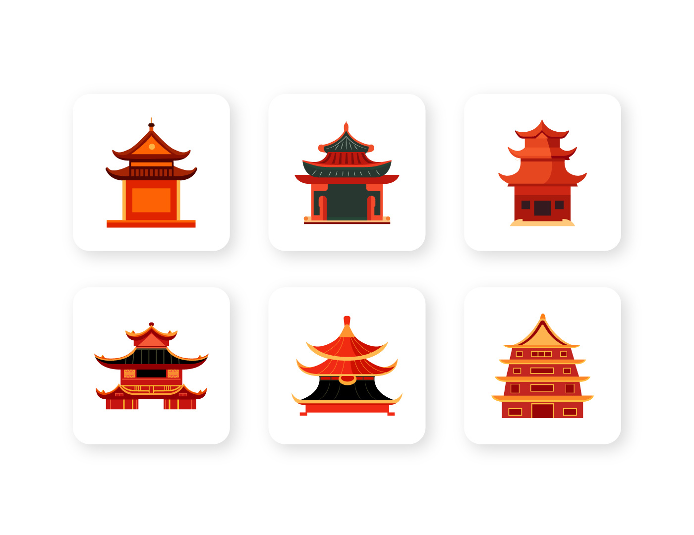 Chinese Elements by Git Aset Studio on Dribbble