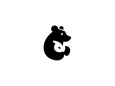 Bear and Owl alex seciu animal logo bear logo logo designer negative space negative space logo owl logo